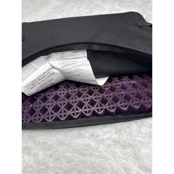 Purple Gel Seat Cushion w/ Travel Cover 2020s - Picture 8 of 11